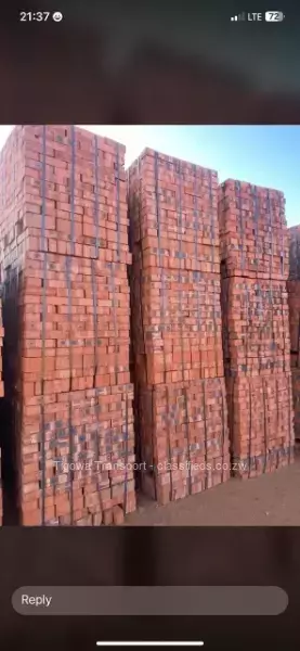 Palletised Common Bricks