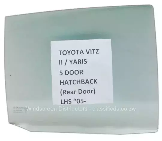 Sideglass Toyota Vitz II / Yaris