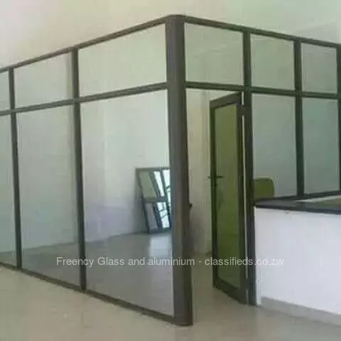 Custom made Aluminium corner office