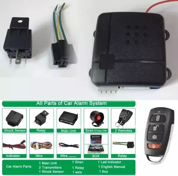 Universal car alarm system