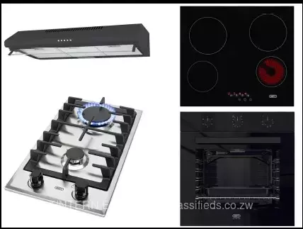 Defy fullset hob with ceramic touch stove