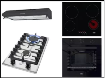 Defy fullset hob with ceramic touch stove