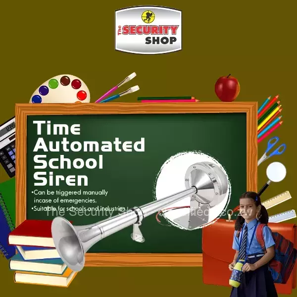 Time Automated School Siren