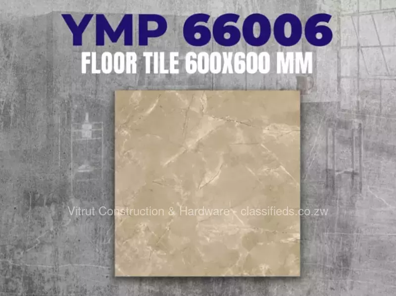 Floor Tile Porcelain Glazed Finish