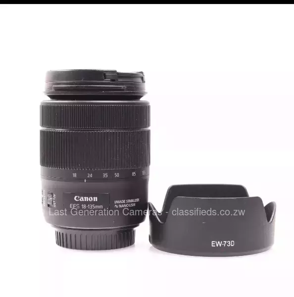 Canon EF-S 18-135mm f/3.5-5.6 IS Nano USM - VM 3510 AJ