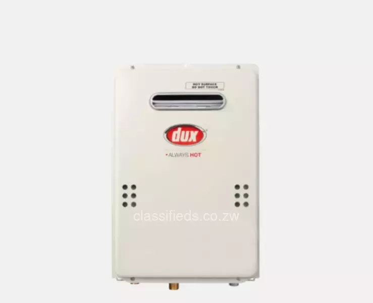 Dux lpg water heater