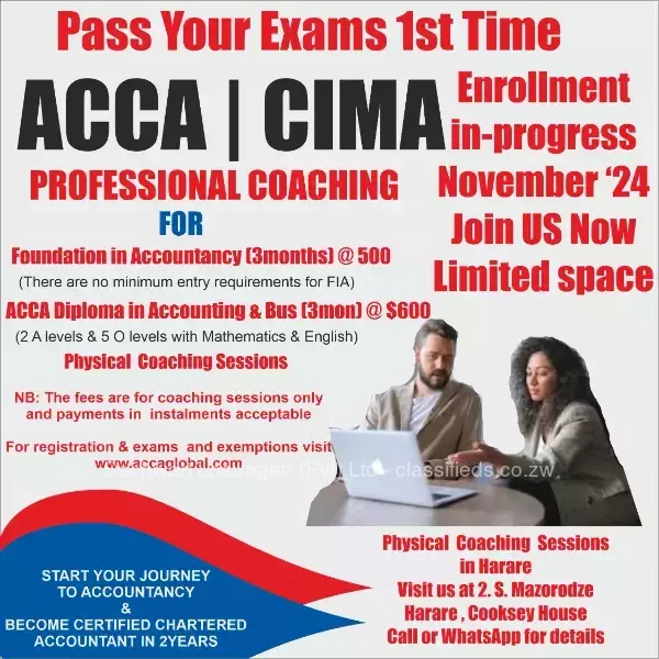 ACCA certificate or diploma in 3-4months