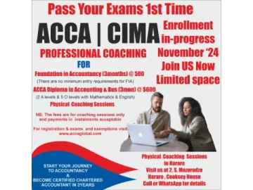 ACCA certificate or diploma in 3-4months