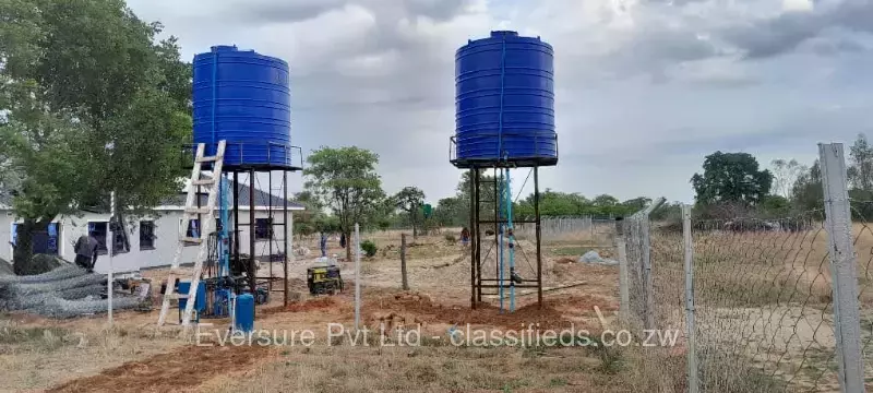 Borehole And Water Tank Installations