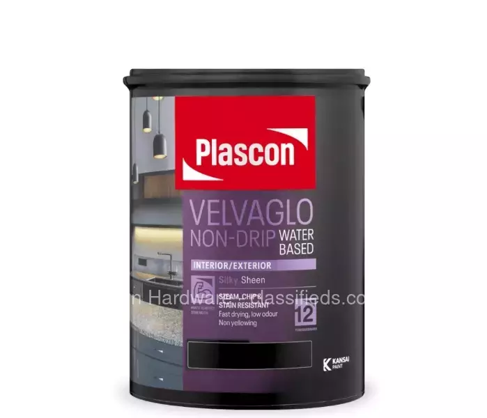 Plascon Velvaglo Non-drip Water-based White