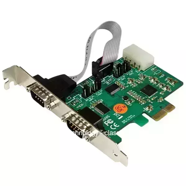 PCI Express 2 Port Serial Card